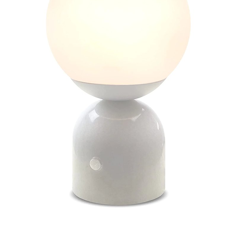 Brightech Mila Led Table Lamp In White