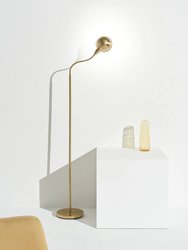 Regent LED Floor Lamp with Gooseneck Arm