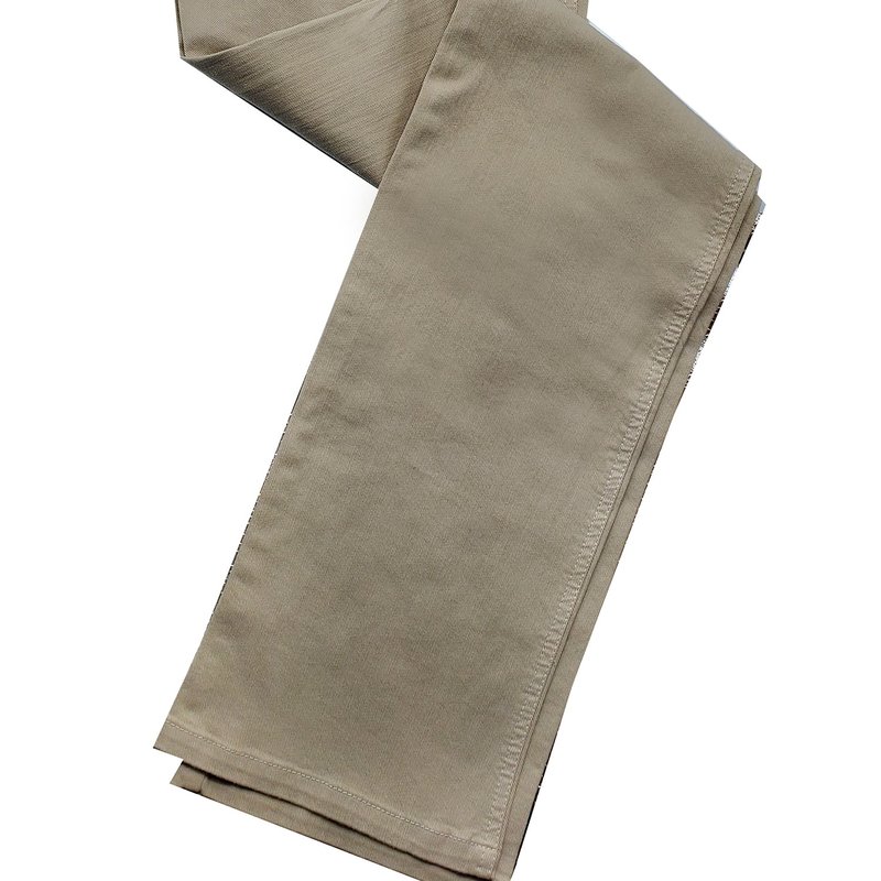 Shop Brioni Men's Marmolada Beige Cotton Denim Jeans In Brown