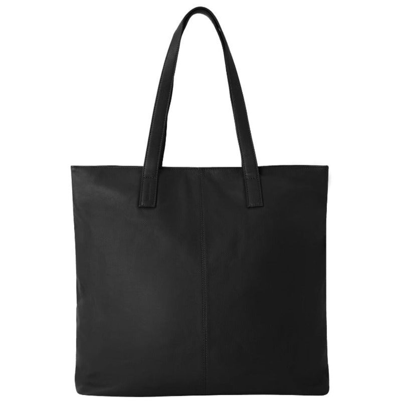 Shop Brix + Bailey Black Leather Everyday Tote