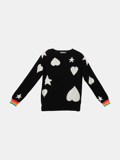 Brodie Brodie Women's Black Starstruck Sweater Pullover product