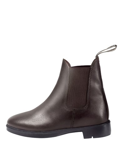 Brogini Unisex Childrens Leather Pavia Piccino Jodhpur Paddock Boots (Brown) product