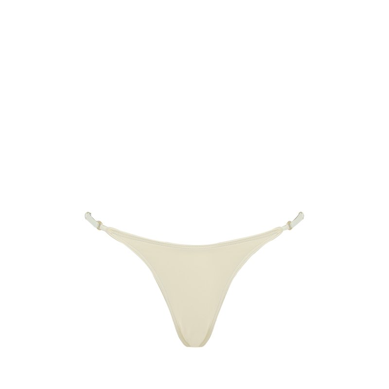 Bromelia Swimwear Bahia Adjustable Bottoms In White