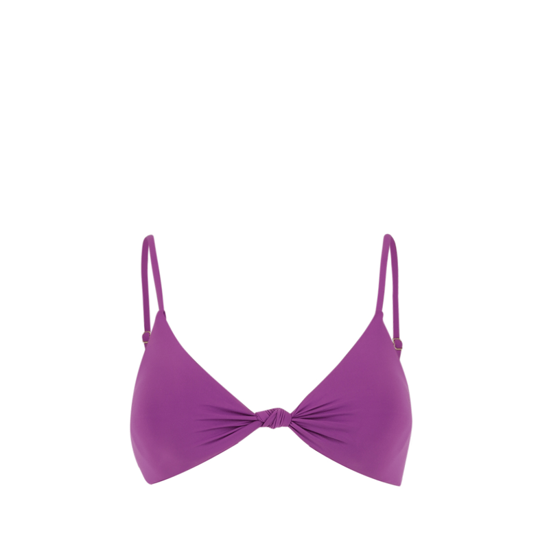Bromelia Swimwear Bonito Bikini Top In Purple