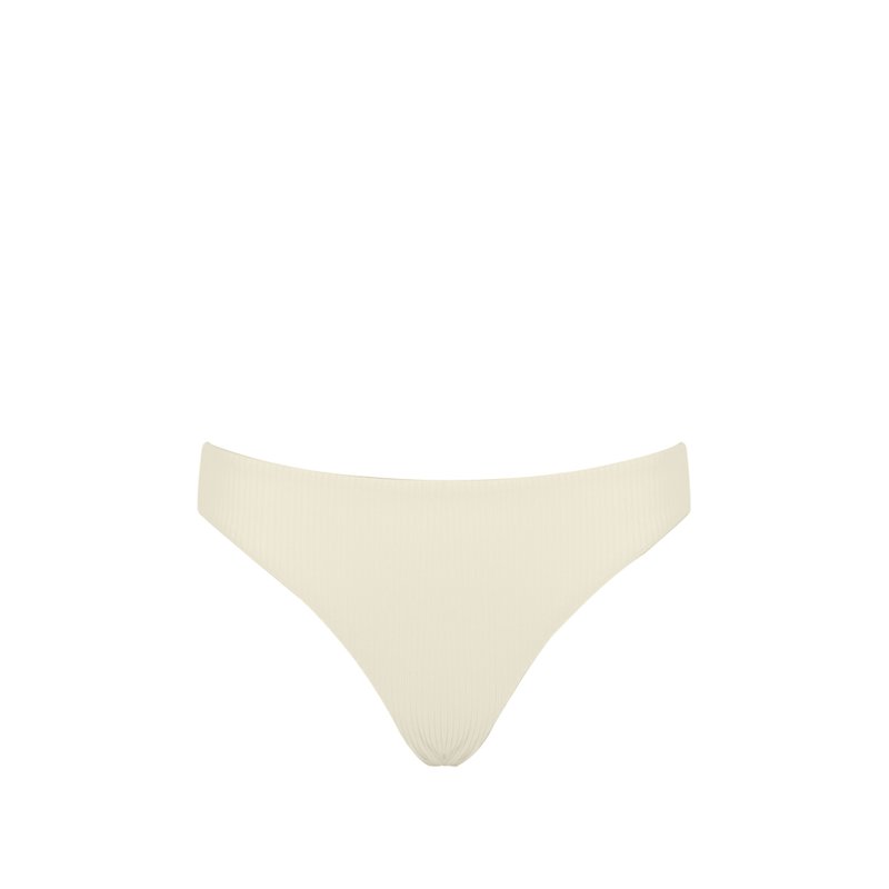 Bromelia Swimwear Pantanal Bikini Bottoms In White