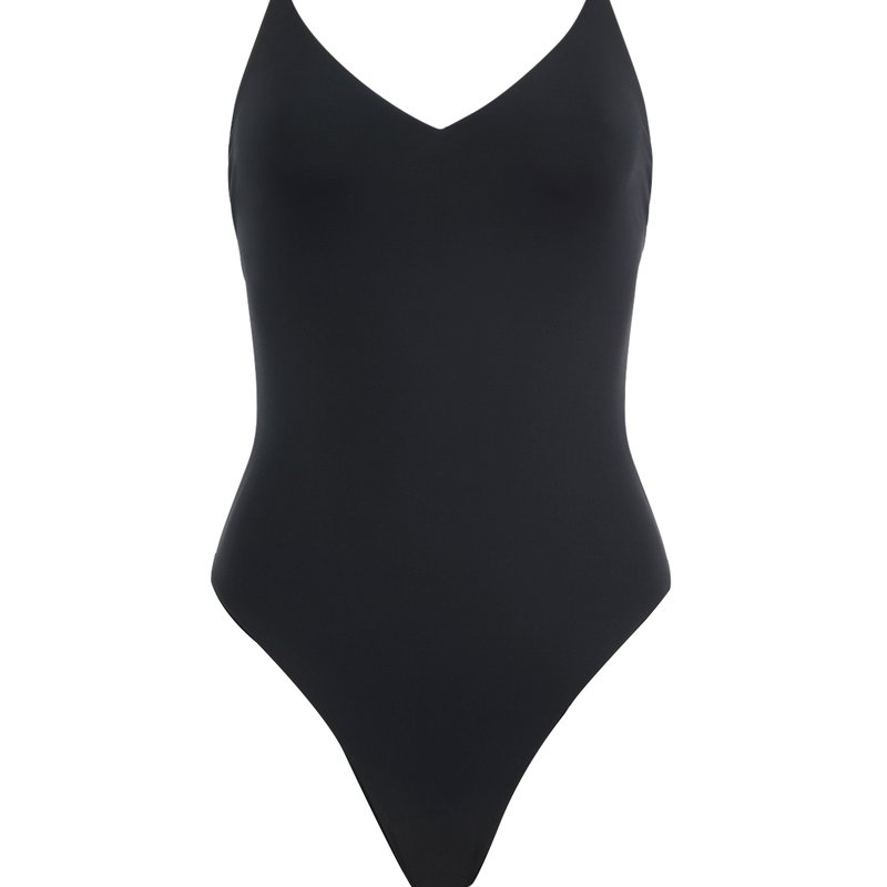 Shop Bromelia Swimwear Sao Conrado One-piece In Black