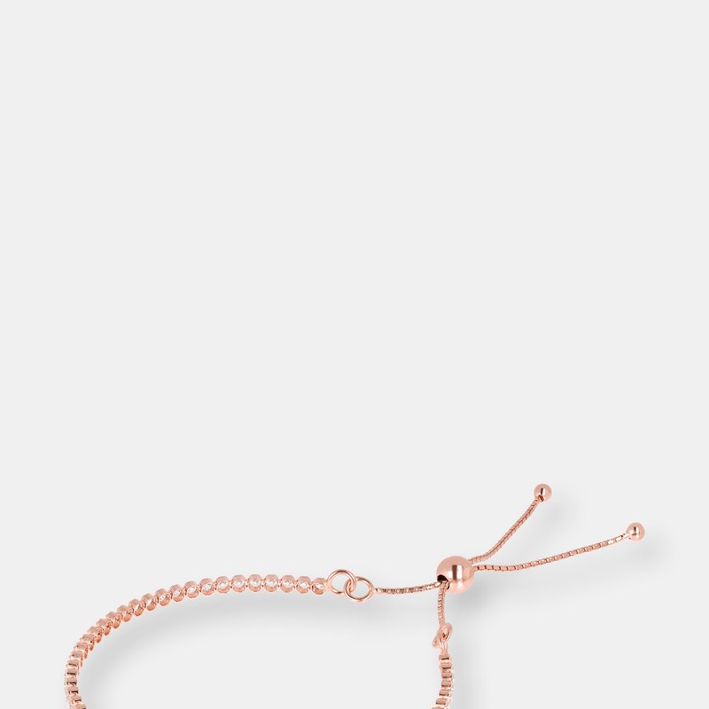 Bronzallure Altissima Friendship Bracelet In Pink