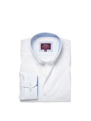 Brook Taverner Mens Lawrence Formal Shirt - White