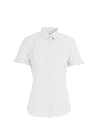 Brook Taverner Brook Taverner Womens/Ladies Soave Short Sleeve Poplin Shirt (White) product