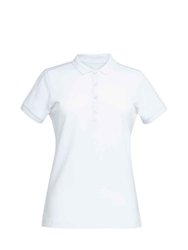 Womens/Ladies Arlington Cotton Polo Shirt (White) - White