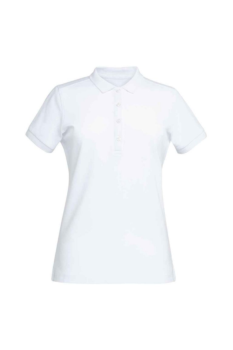 Womens/Ladies Arlington Cotton Polo Shirt (White) - White