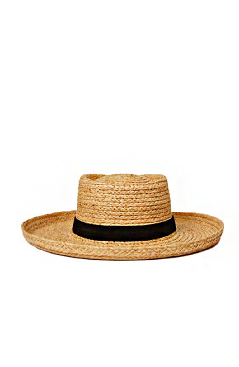 Steph Straw Hat - Natural