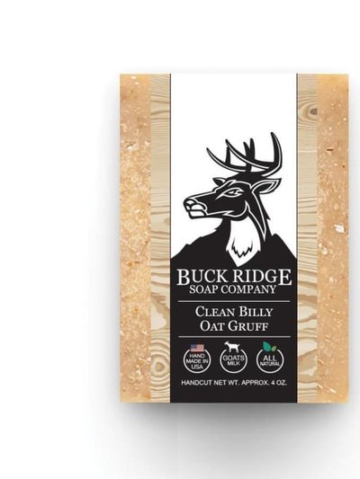 Buck Ridge Soap Company Clean Billy Oat Gruff Men's Handmade Soap product