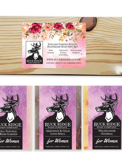 Buck Ridge Soap Company Ladies English Garden Scent Gift Set product