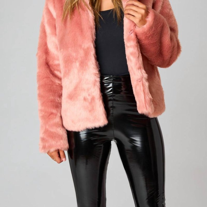 Shop Buddylove Baddie Coat In Pink