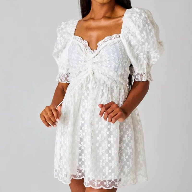 Shop Buddylove Colby Dress In White