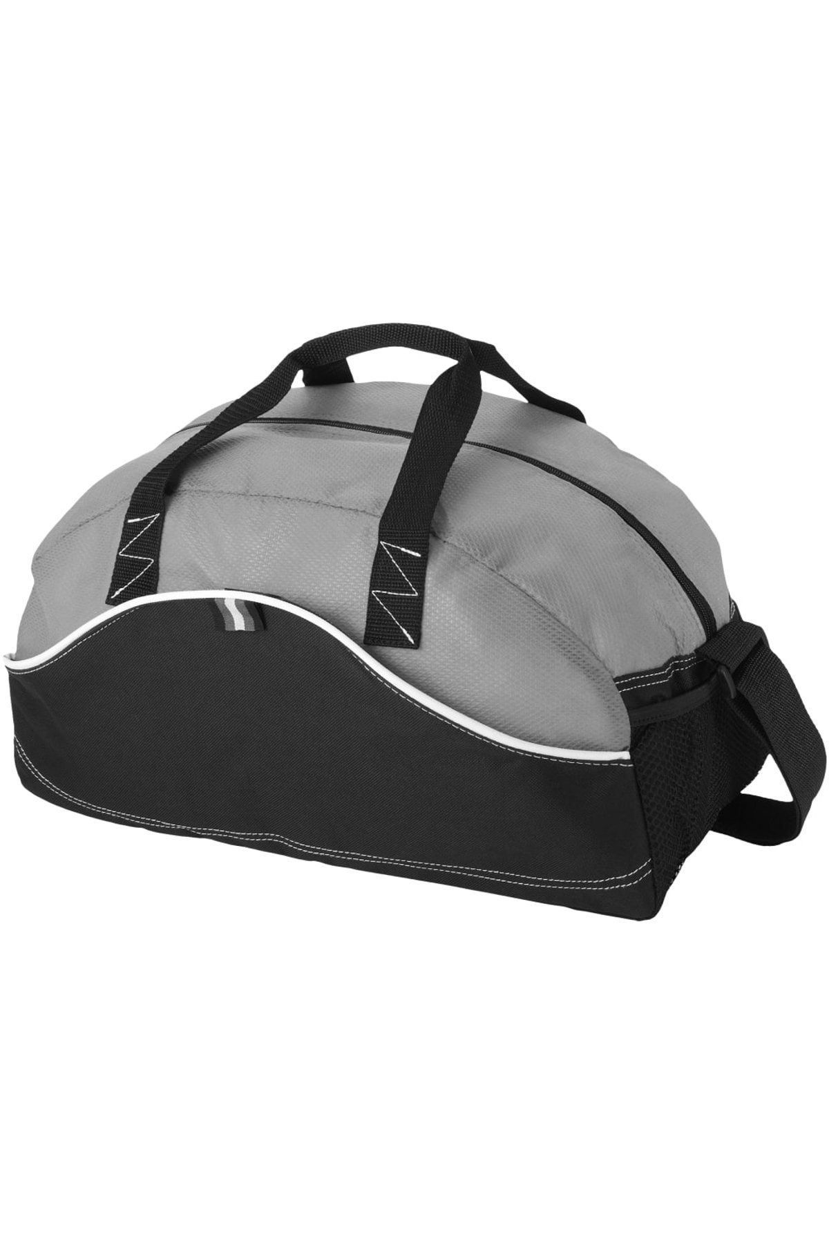 Bullet Black / Light Gray Boomerang Duffel Bag (Solid Gray) x 8.7 x 10.2 inches) | Verishop