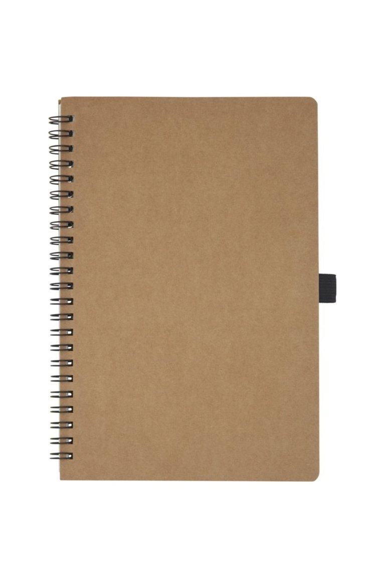 Bullet Cobble Stone Paper A5 Wirebound Notebook (Natural) (A5) - Natural