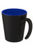 Bullet Oli Ceramic 360ml Mug - Solid Black/Blue