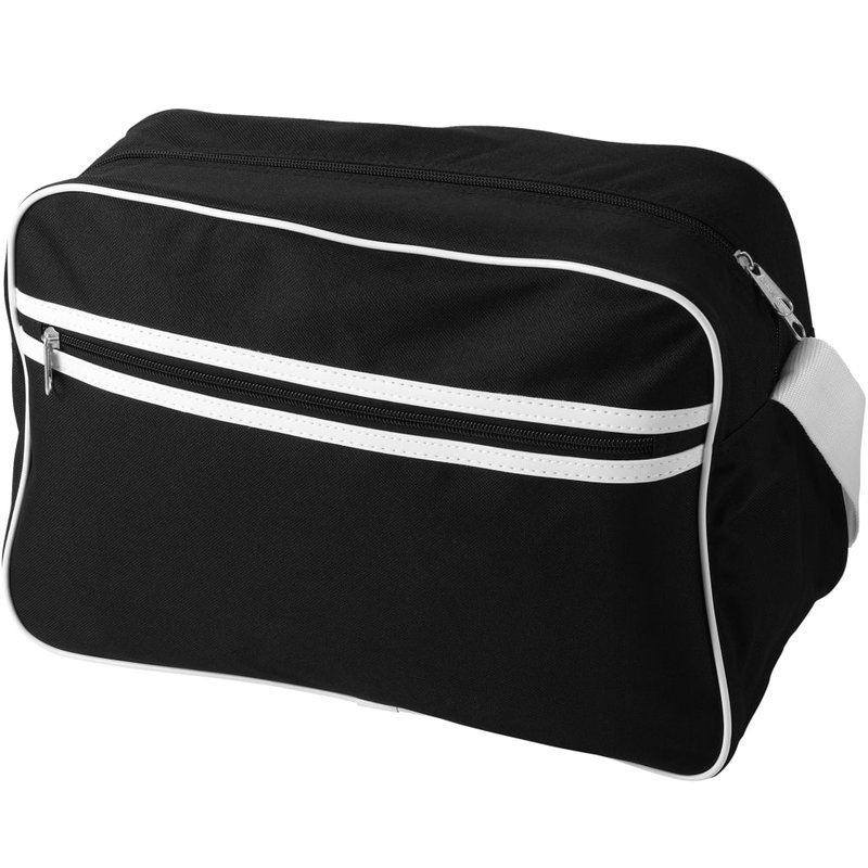 Bullet Sacramento Shoulder Bag (solid Black) (15 X 6.3 X 10.2 Inches)