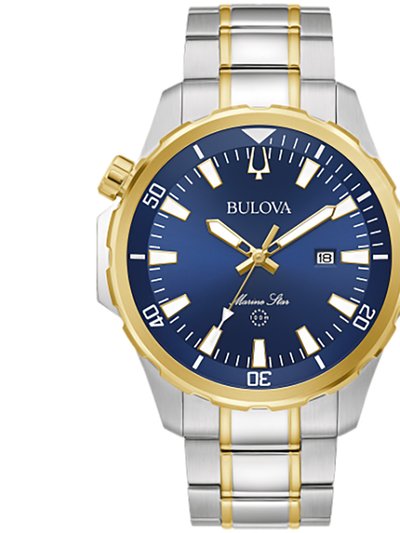Bulova Mens Marine Star Two-Tone Watch product