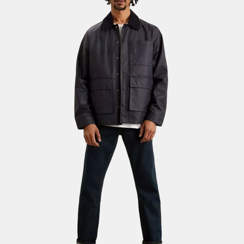 Burton Mens Cord Lined Collar Jacket In Blue