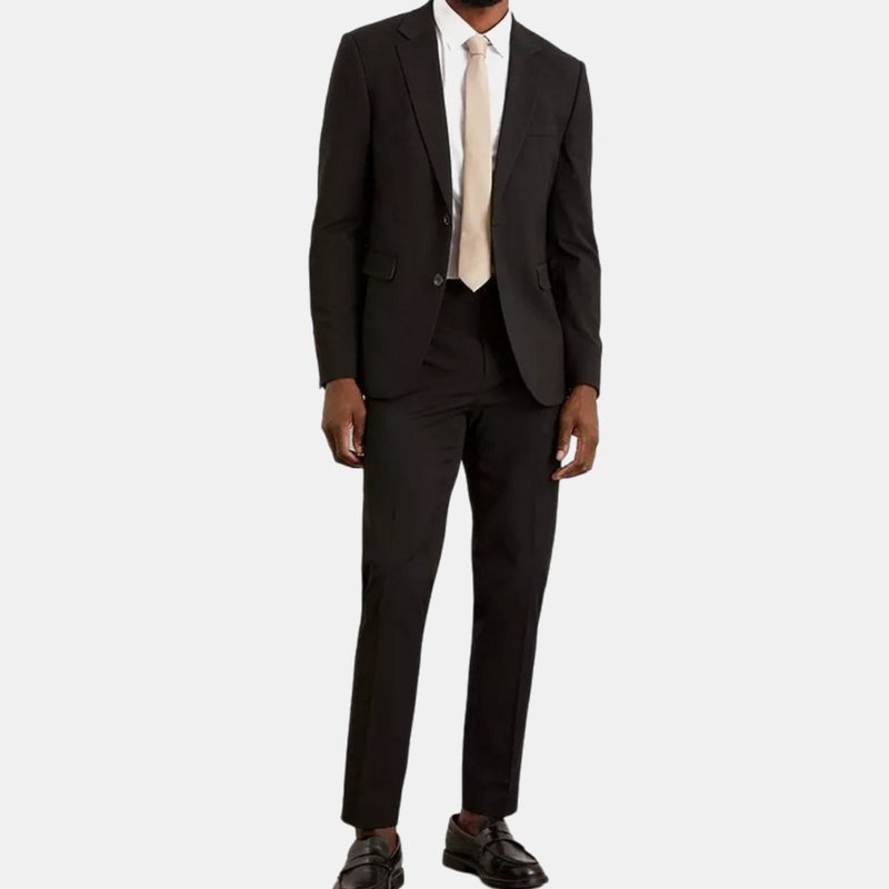 Burton Mens Essential Skinny Suit Trousers In Black