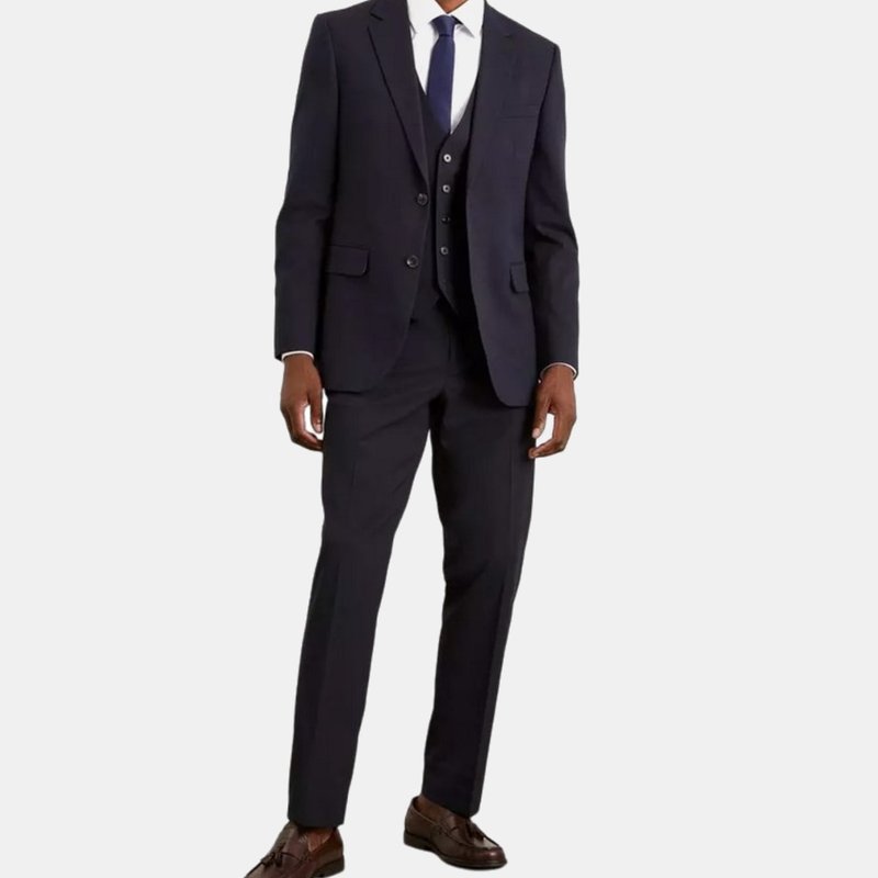 Burton Mens Essential Tailored Suit Trousers In Blue