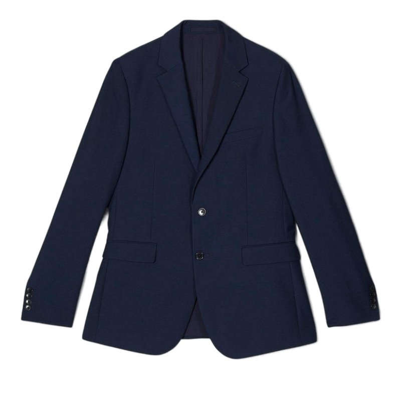 Burton Mens Slim Suit Jacket In Blue