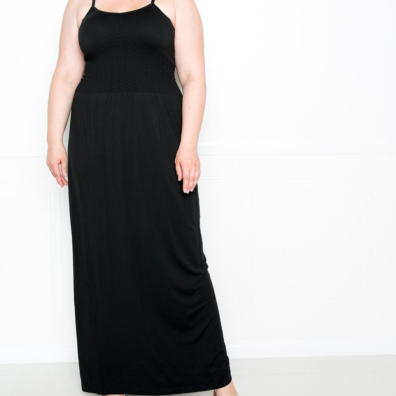 Buxom Couture Seamless Cami Dress In Black