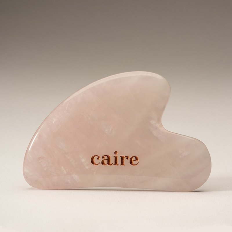 Caire Beauty Gua Sha Facial Ritual Smoothing Stone In Pink