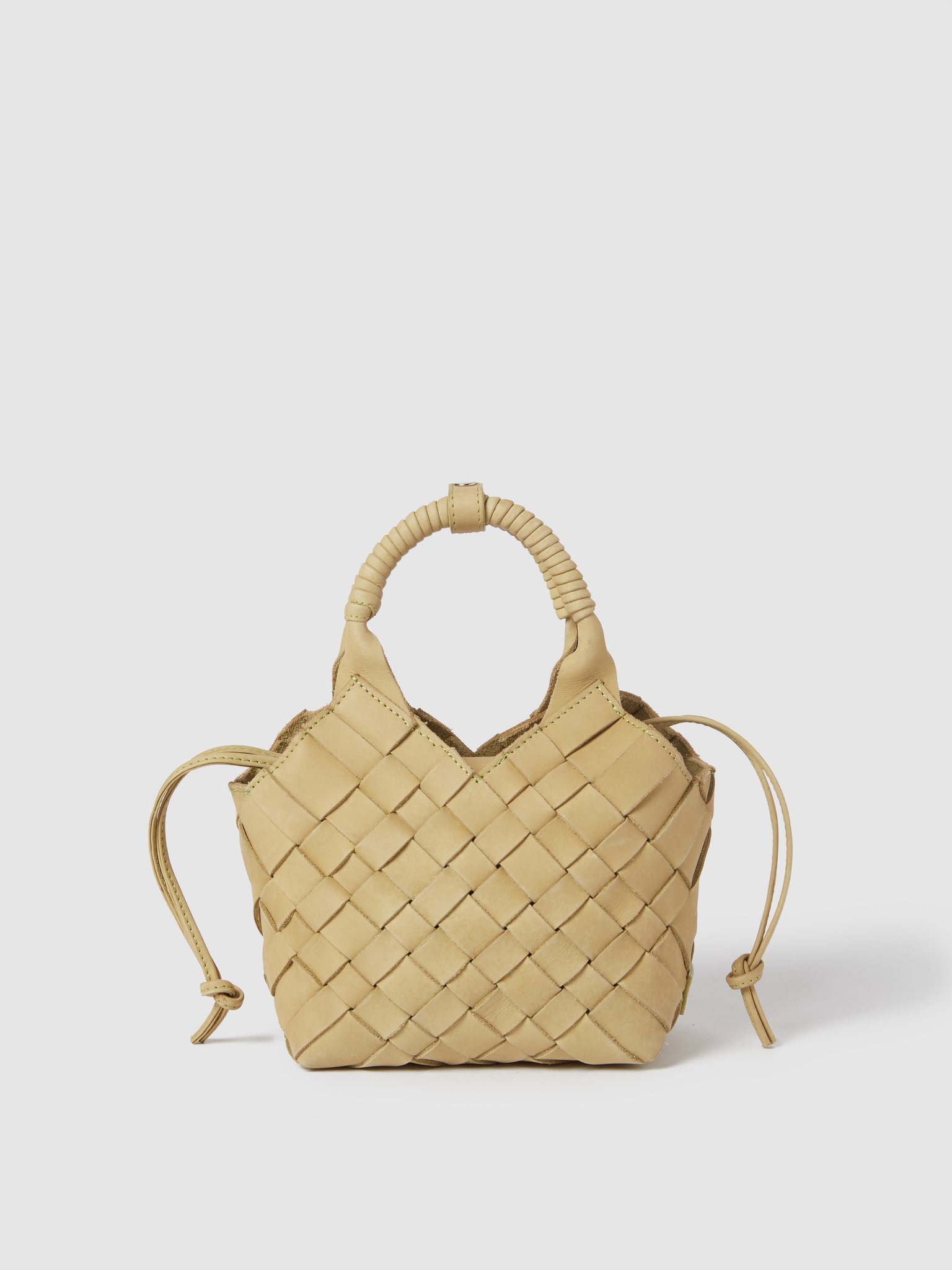 Cala Jade Misu Woven Leather Mini Bag | Verishop