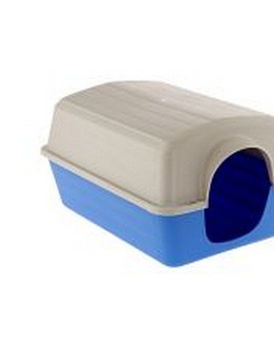 Caldex Caldex Little Friends Plastic Rat/Chinchilla House (Blue/Gray) (One Size) product