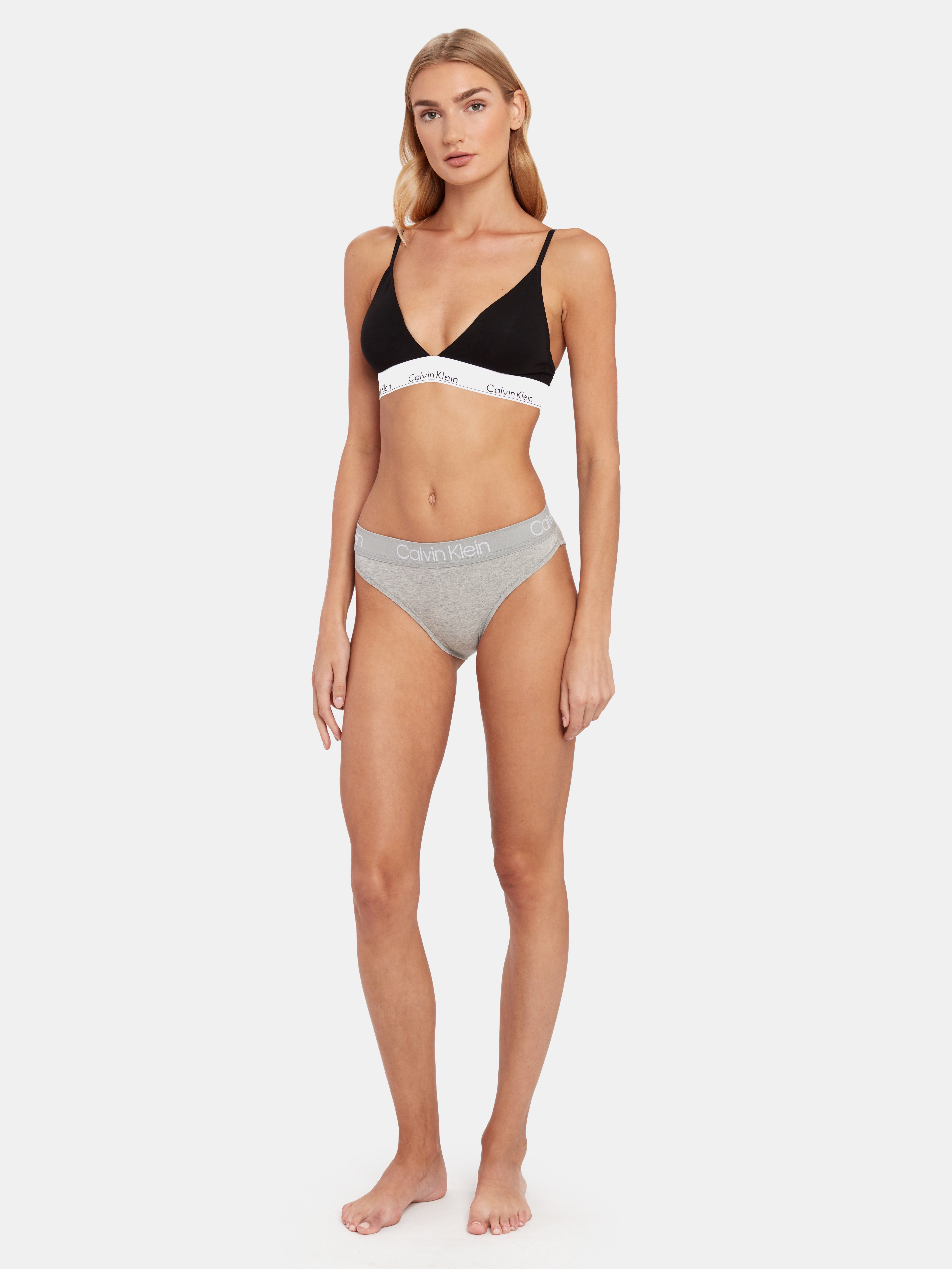 calvin klein modern cotton high leg undie