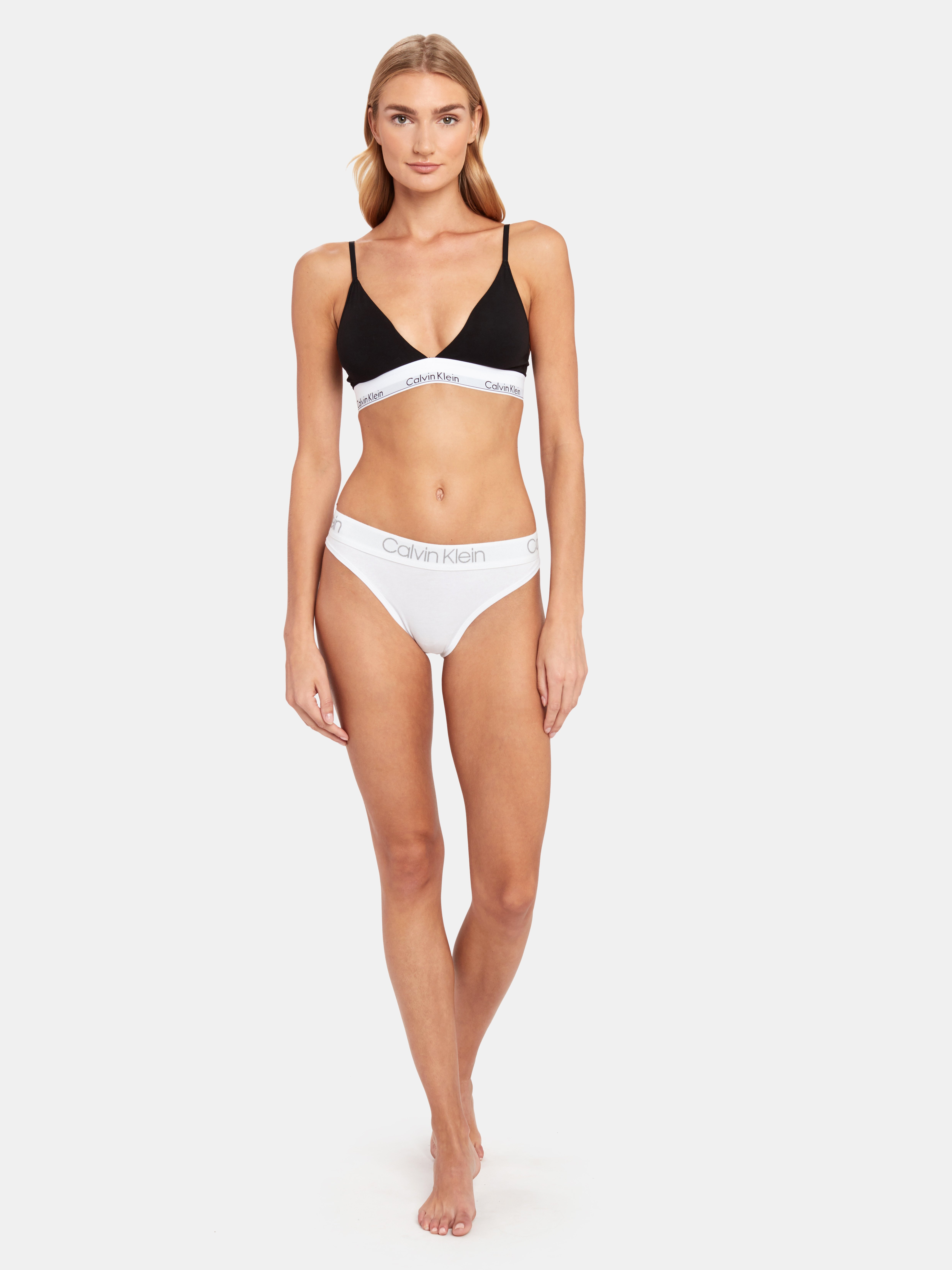 calvin klein modern cotton high leg undie