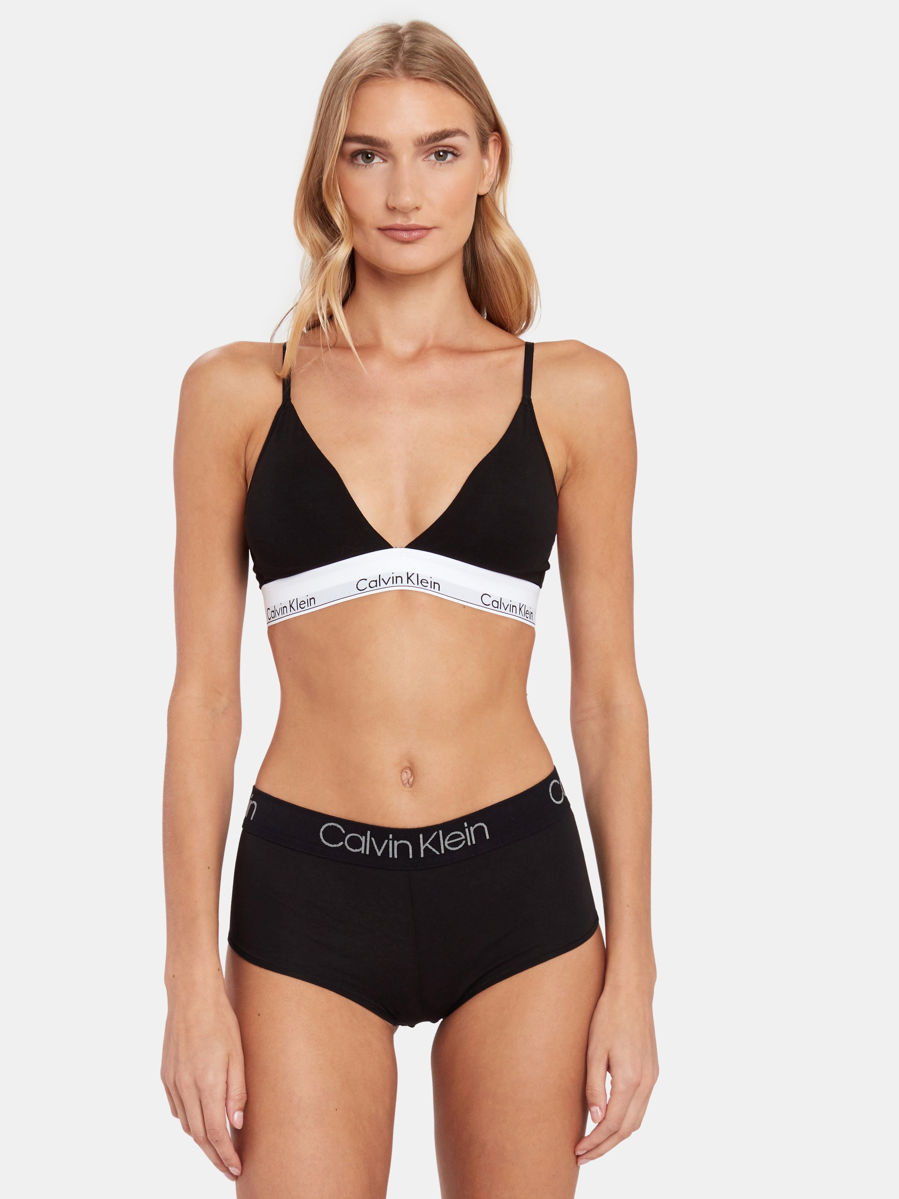 CALVIN KLEIN UNDERWEAR CALVIN KLEIN UNDERWEAR LIGHTLY LINED TRIANGLE BRALETTE