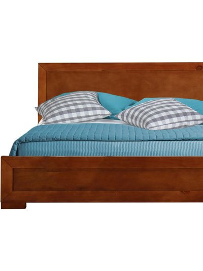 Camden Isle Oxford Brown Cherry Platform Bed product