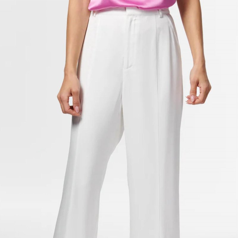 Cami Nyc Amelie Twill Pant In White