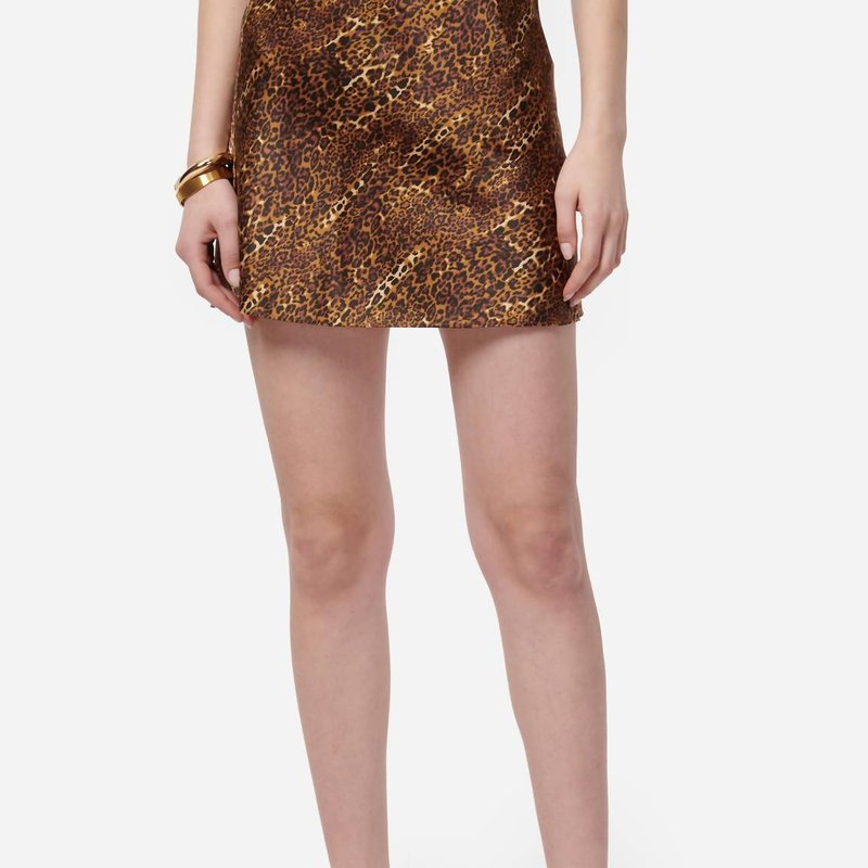 Shop Cami Nyc Aviva Mini Skirt In Brown