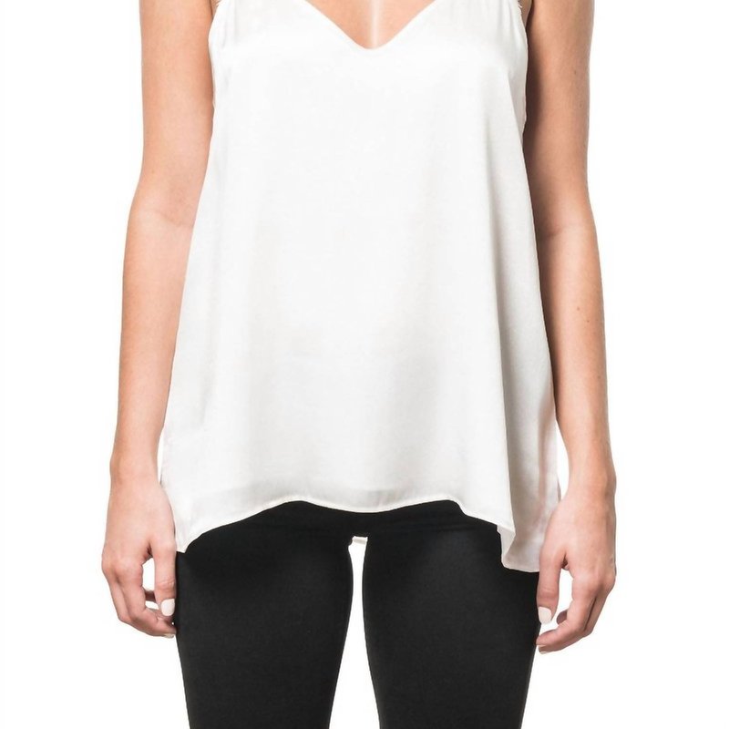 Shop Cami Nyc Chelsea Cloque Cami Top In White
