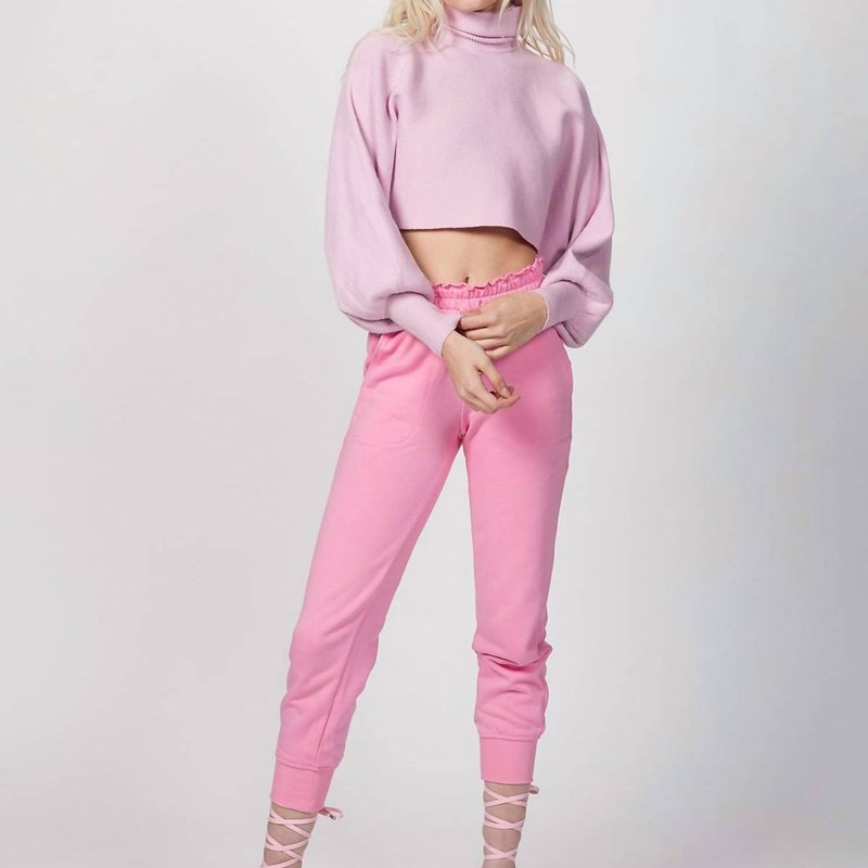 Shop Cami Nyc Lynley Track Pant In Pink