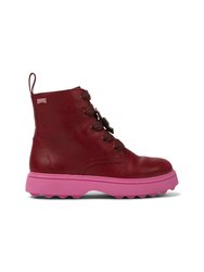 Ankle Boots Unisex Camper Twins - Burgundy/Pink