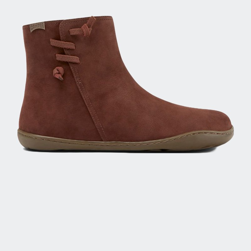 Shop Camper Ankle Boots Women  Peu In Brown