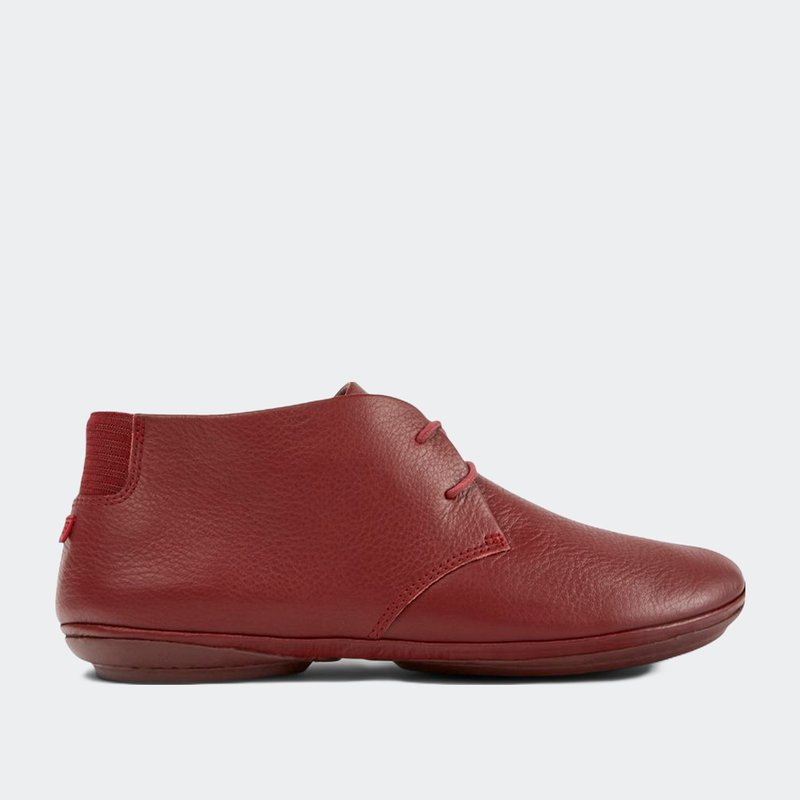Shop Camper Ankle Boots Women  Right- Burgundy In Red
