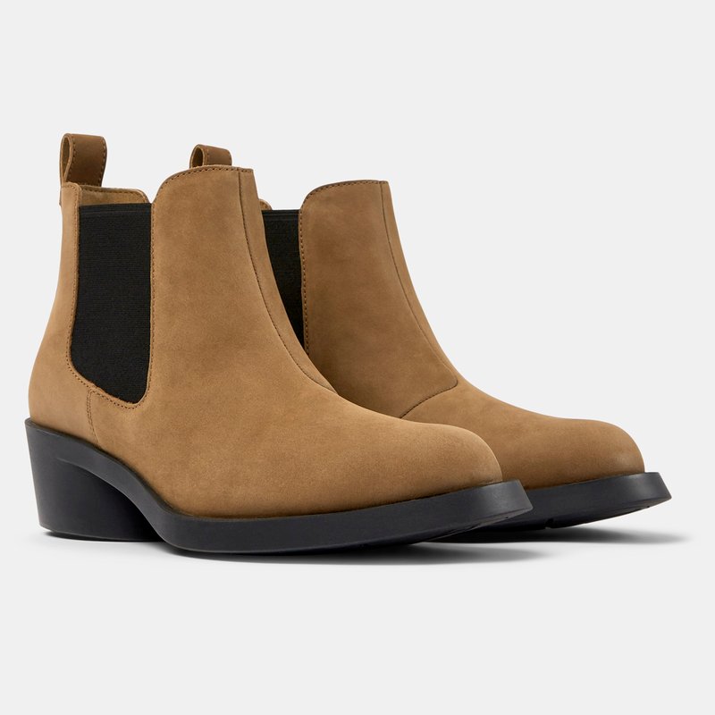 Shop Camper Bonnie Ankle Boots In Brown