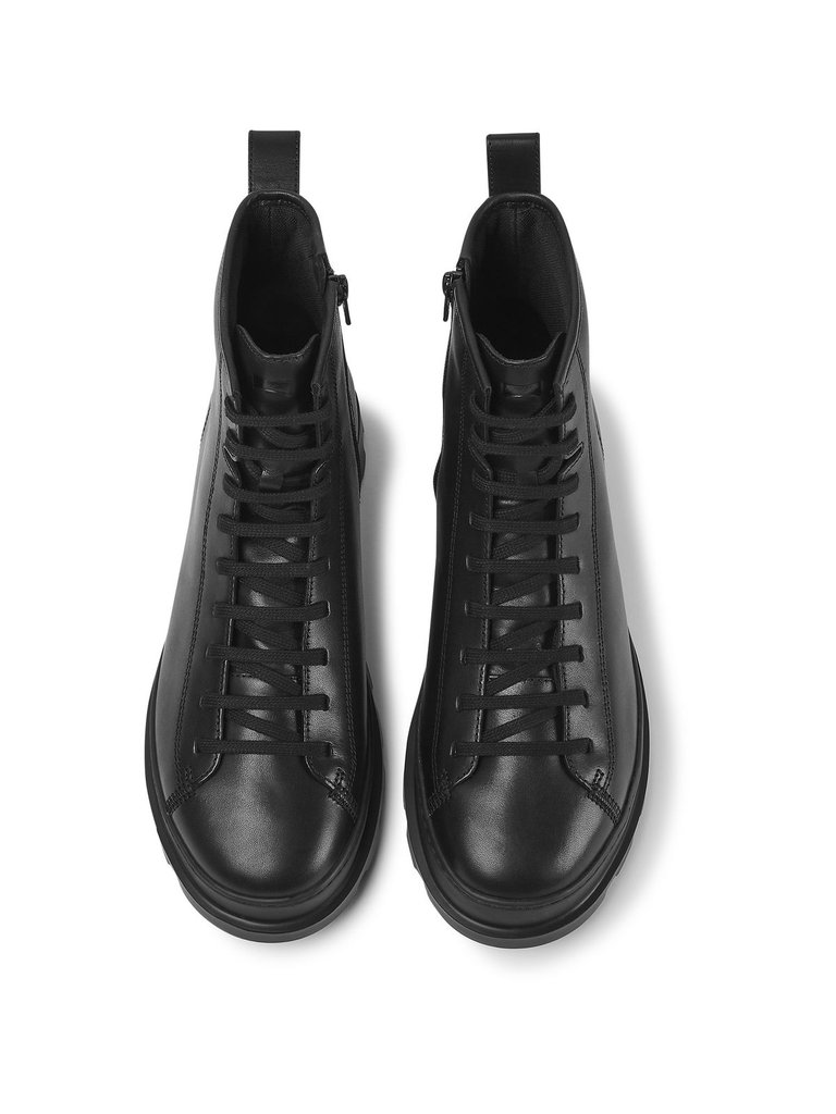 Brutus Lace Up Boot - Black