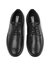 Chasis Black Leather Shoes For Men