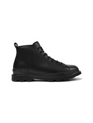 Men Brutus Ankle Boots - Black Leather