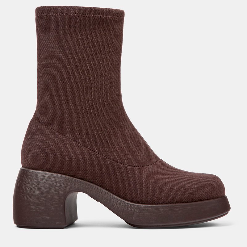 Shop Camper Thelma Ankle Boots In Red