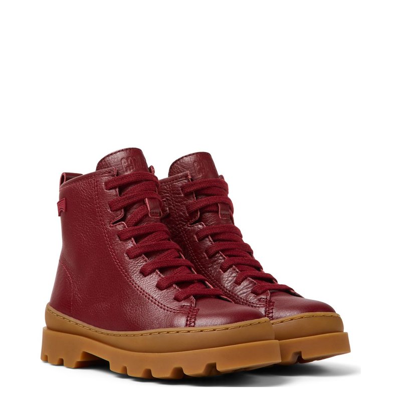 Shop Camper Unisex Brutus Ankle Boots In Red